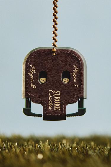COMPTEUR DE GOLF - Marron / Vert de Zara - Image 4