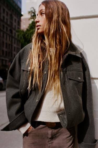 SOFT BALLOON JACKET — Chocolate 2