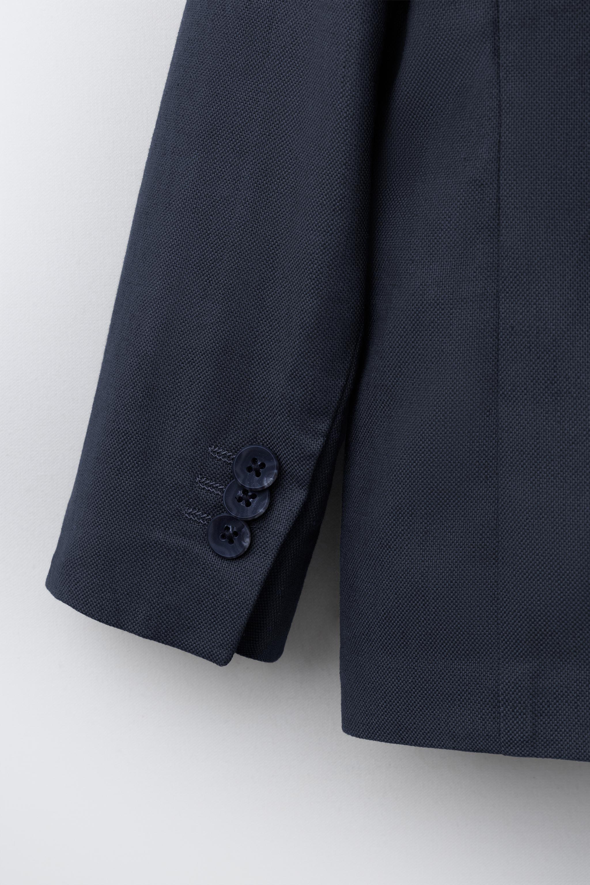 VESTE DE COSTUME AVEC COTON ET LIN