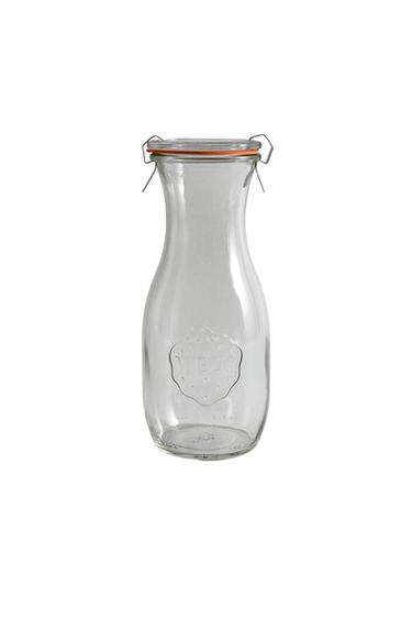 WECK BOTTLE WITH AIRTIGHT LID - Transparent by Zara