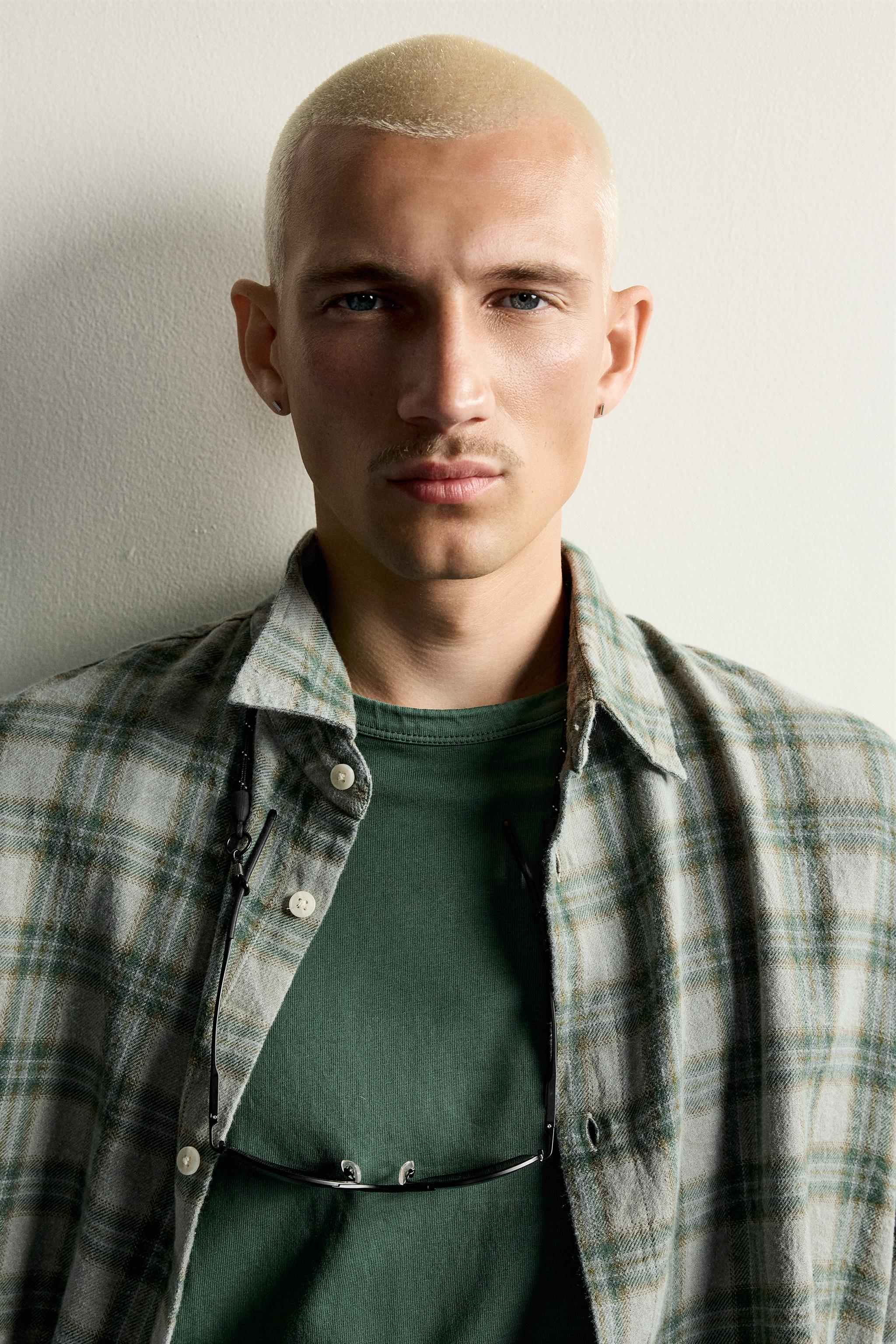 CROPPED PLAID SHIRT