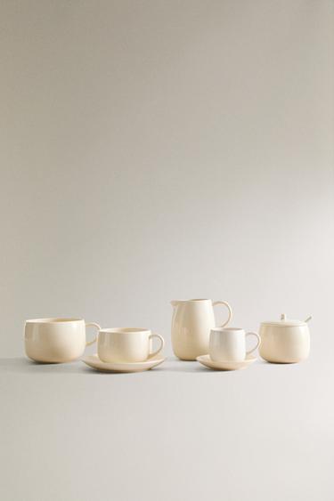 VAISSELLE EN GRÈS UNIE - Marron de Zara - Image 1