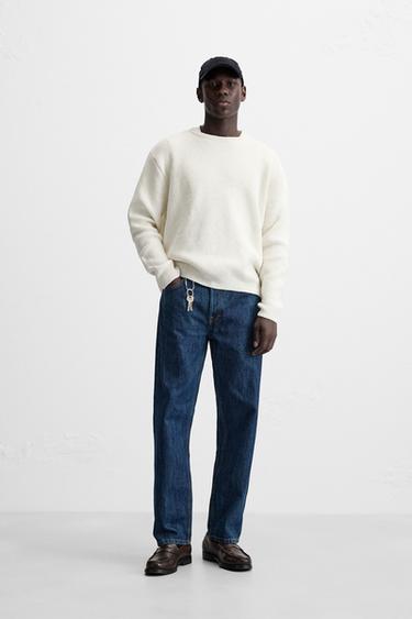 JERSEY TEXTURA BOUCLÉ - Blanco roto de Zara - Imagen 0