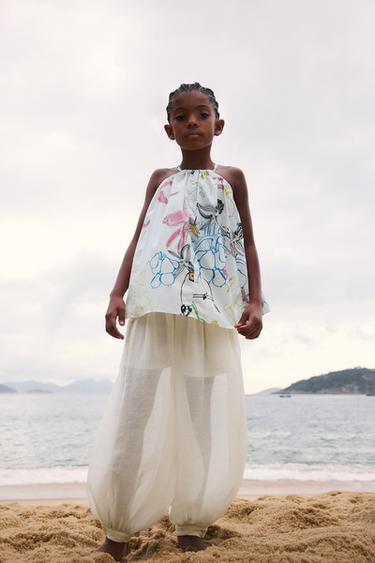 LOOK - Cornflower blue by Zara