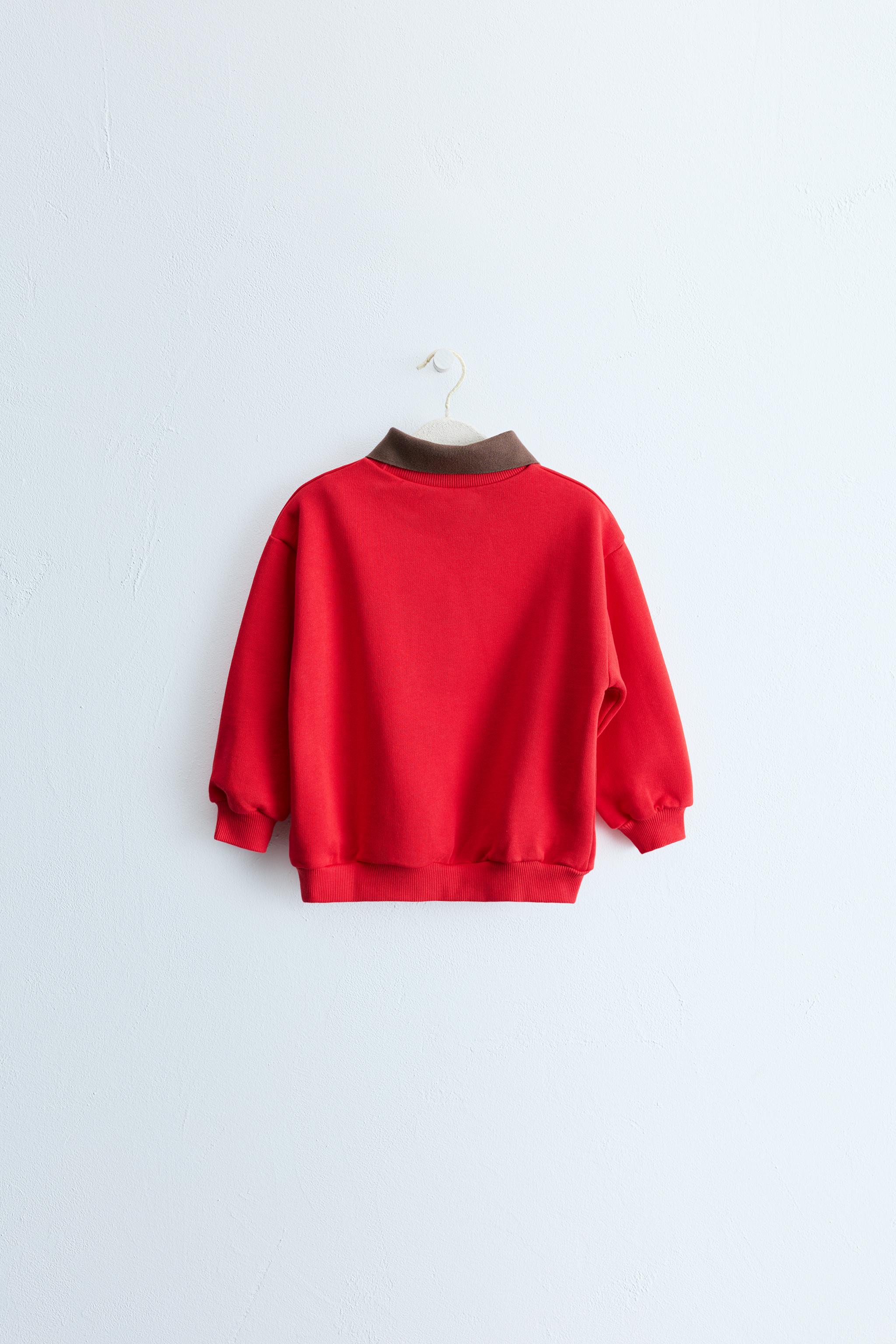 ZARA TIMELESS - SWEAT POLO À INSCRIPTION