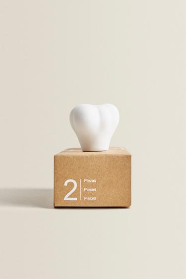 LOT BOUTONS DE PORTE ENFANTS NUAGE (LOT DE 2) - Blanc de Zara - Image 4