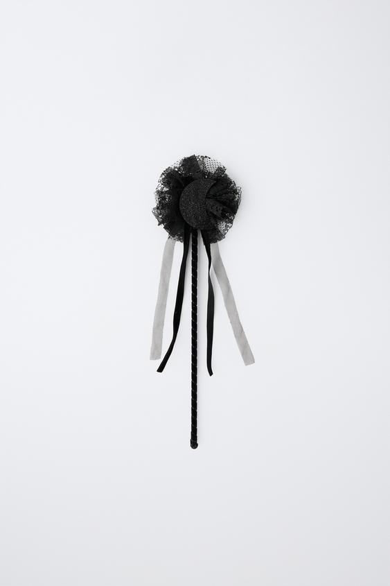 MOON WITCH COSTUME WAND - Black by Zara - Image 0