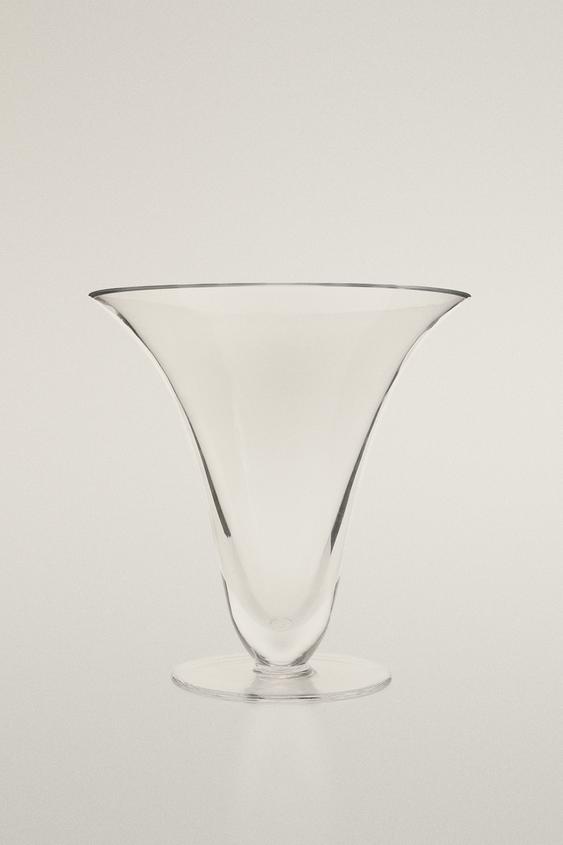 GLASS VASE | STUDIO MARY LENNOX - Transparent by Zara - Image 0