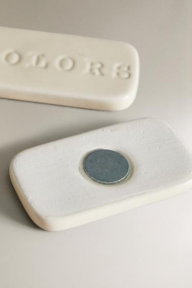 CERAMIC WASHING MACHINE MAGNETS (SET OF 4) - Cream by Zara - Image 3