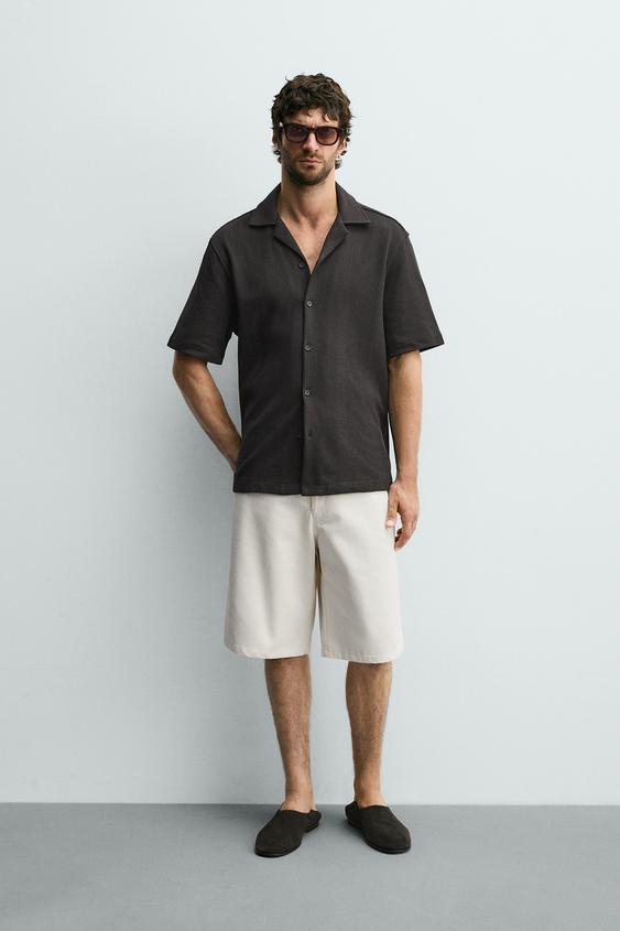 DOKULU REGULAR FIT GÖMLEK