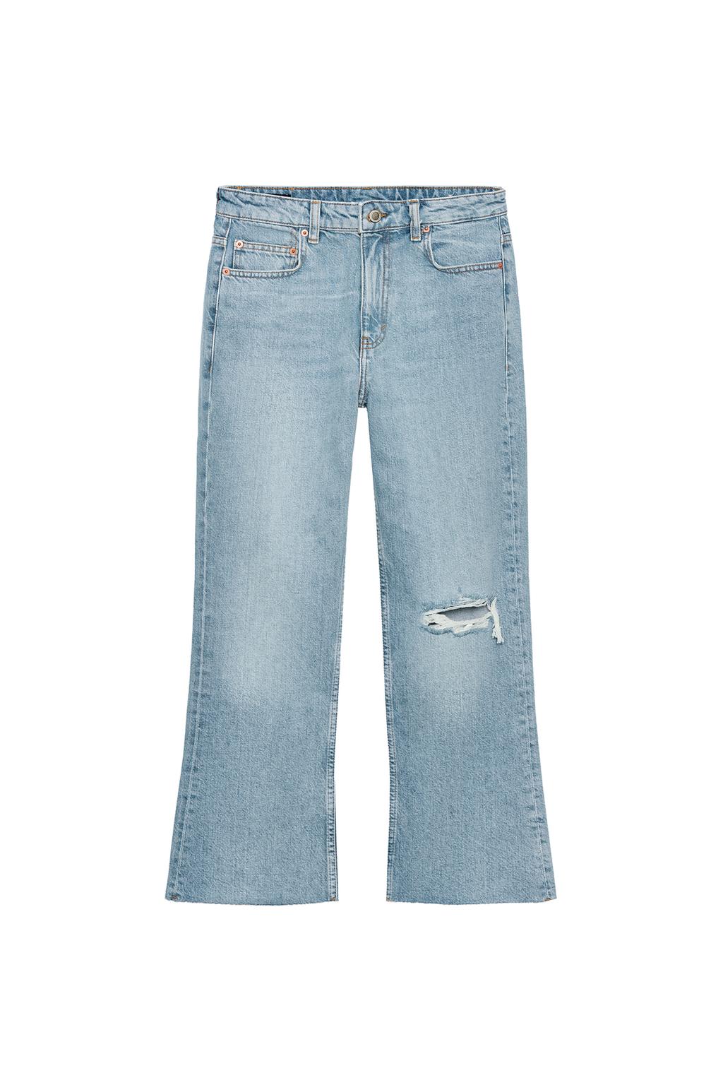 ZW COLLECTION RELAXED BOOTCUT MID-RISE CROPPED JEANS - image 4