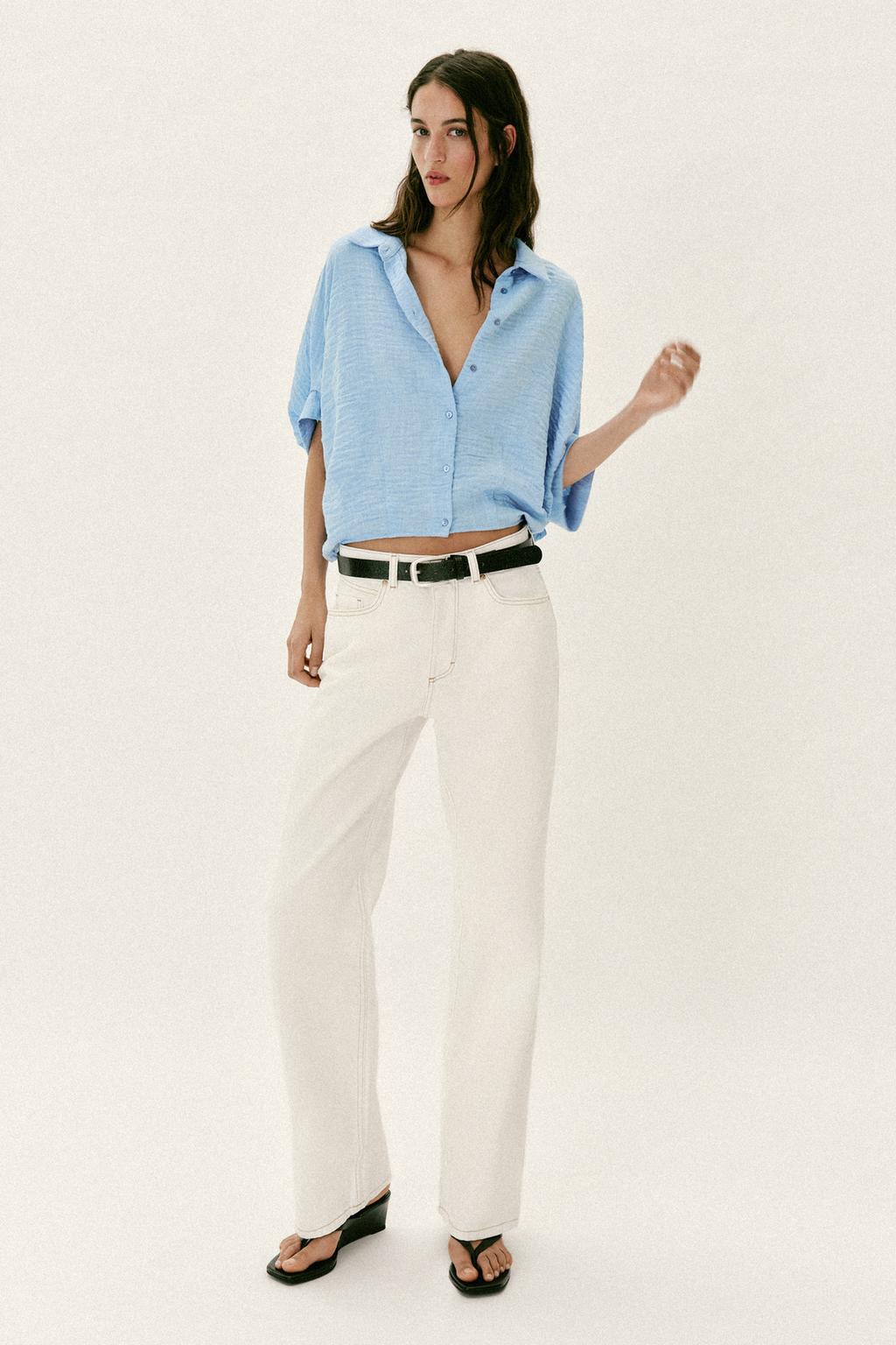 SHORT SLEEVE BALLOON SHIRT