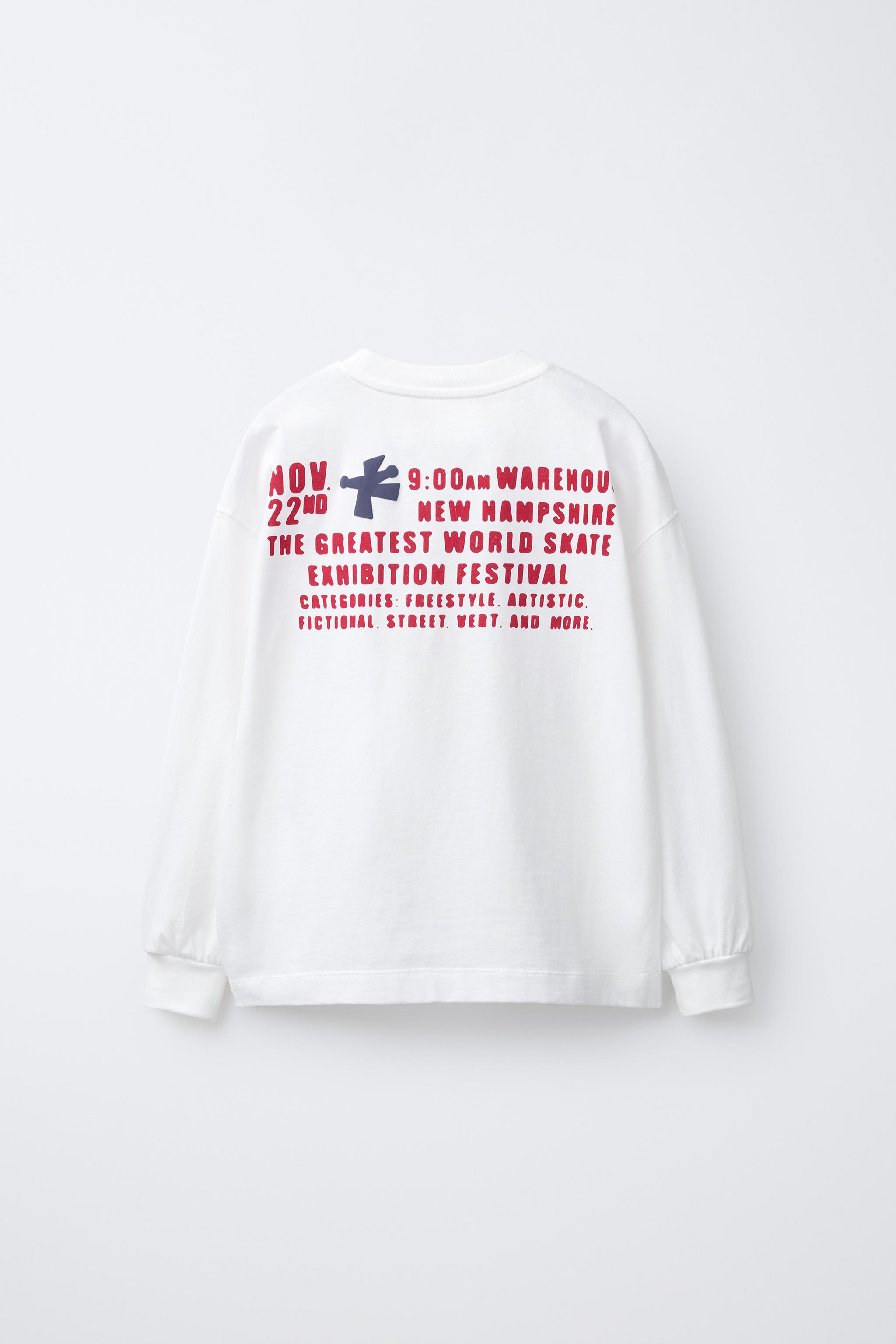 RAISED PRINT T-SHIRT