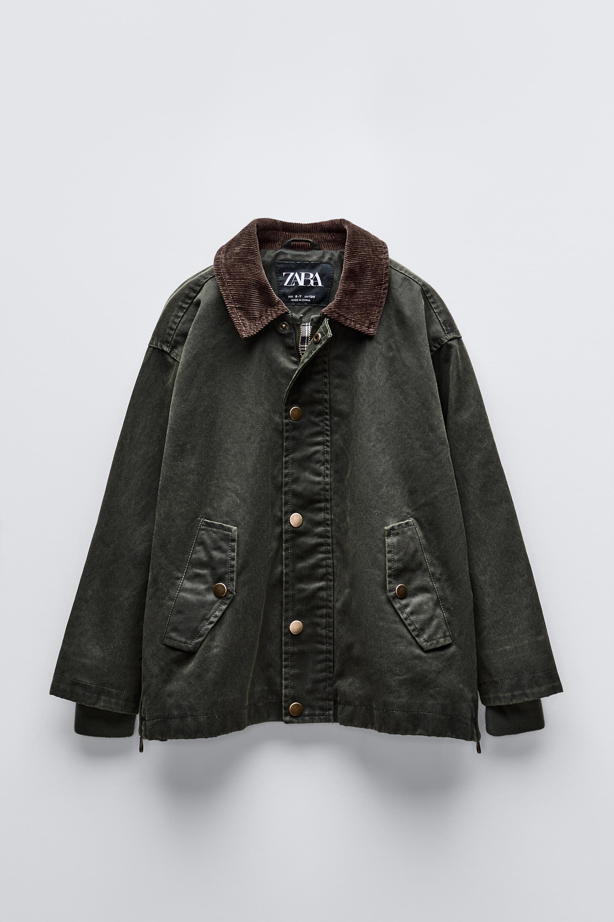 Parka enfant zara sale