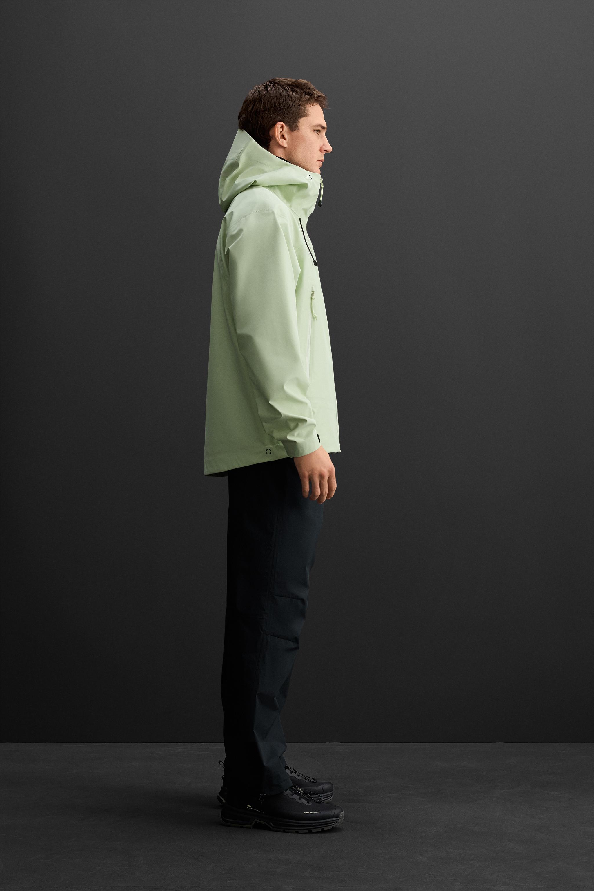 ウォータープルーフテクニカルジャケット - ブラック | ZARA