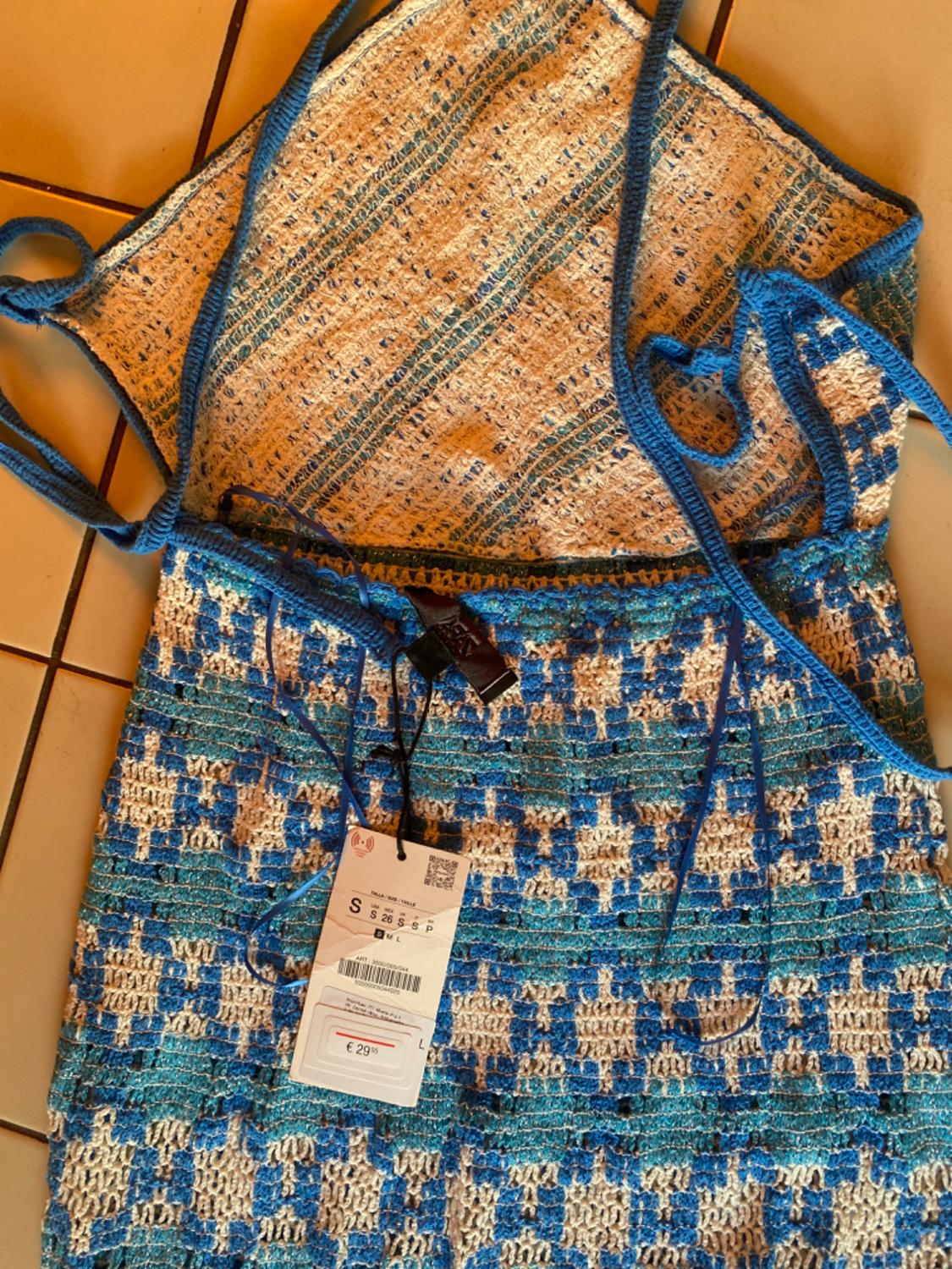 KNIT HALTER DRESS - Image 5