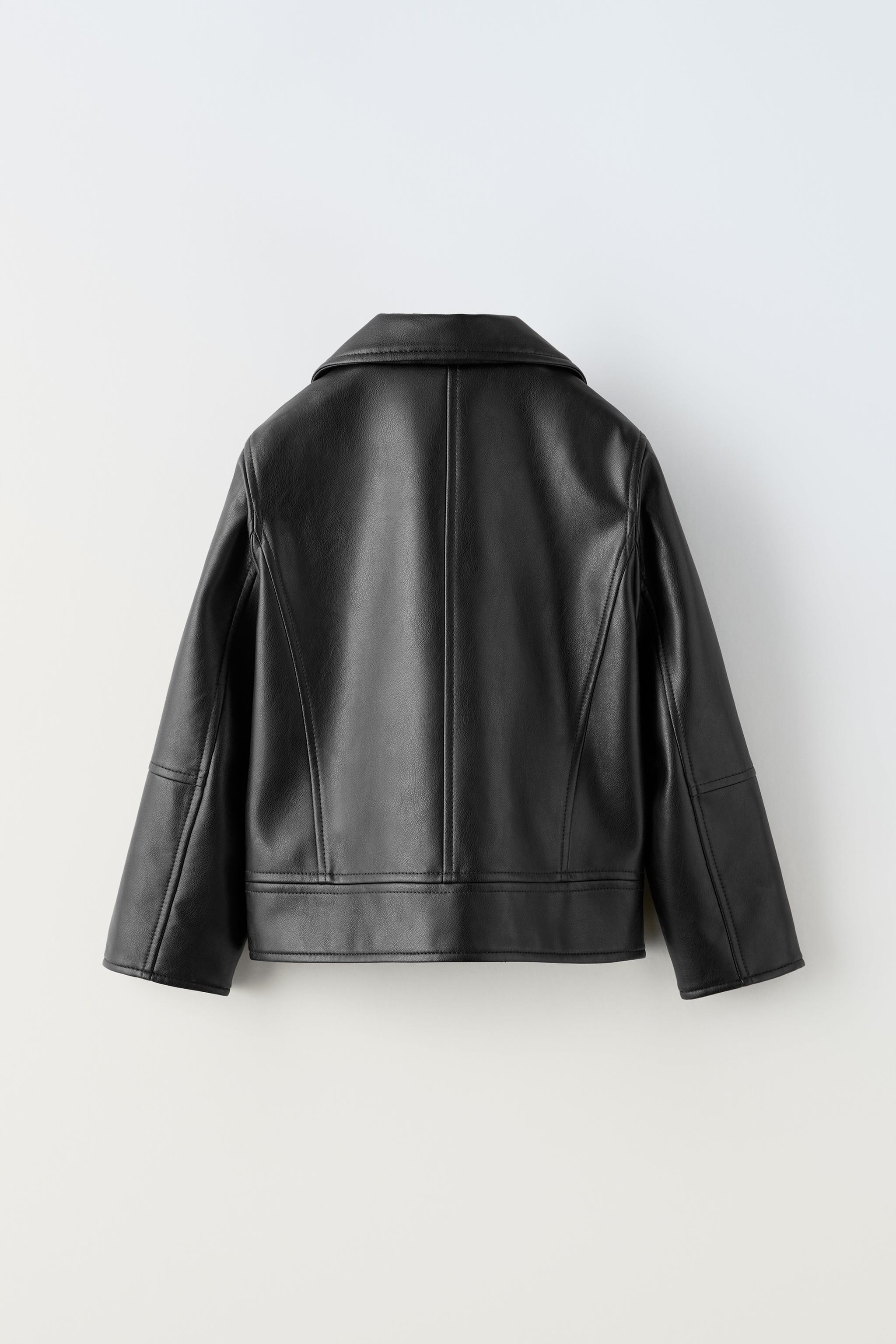 Pu on sale biker jacket