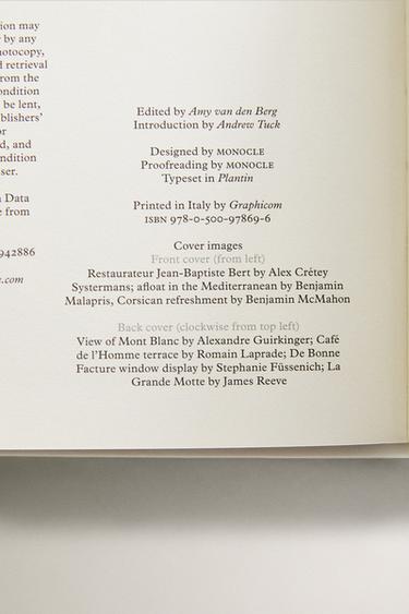 France: The Monocle Handbook - Blue green by Zara - Image 3