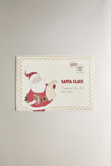 ENSEMBLE LETTRES ENFANT PÈRE NOËL NOËL - Multicolore de Zara