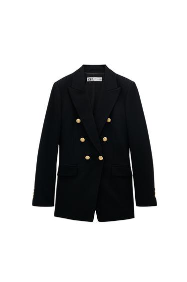 TAILORED DOUBLE-BREASTED BLAZER