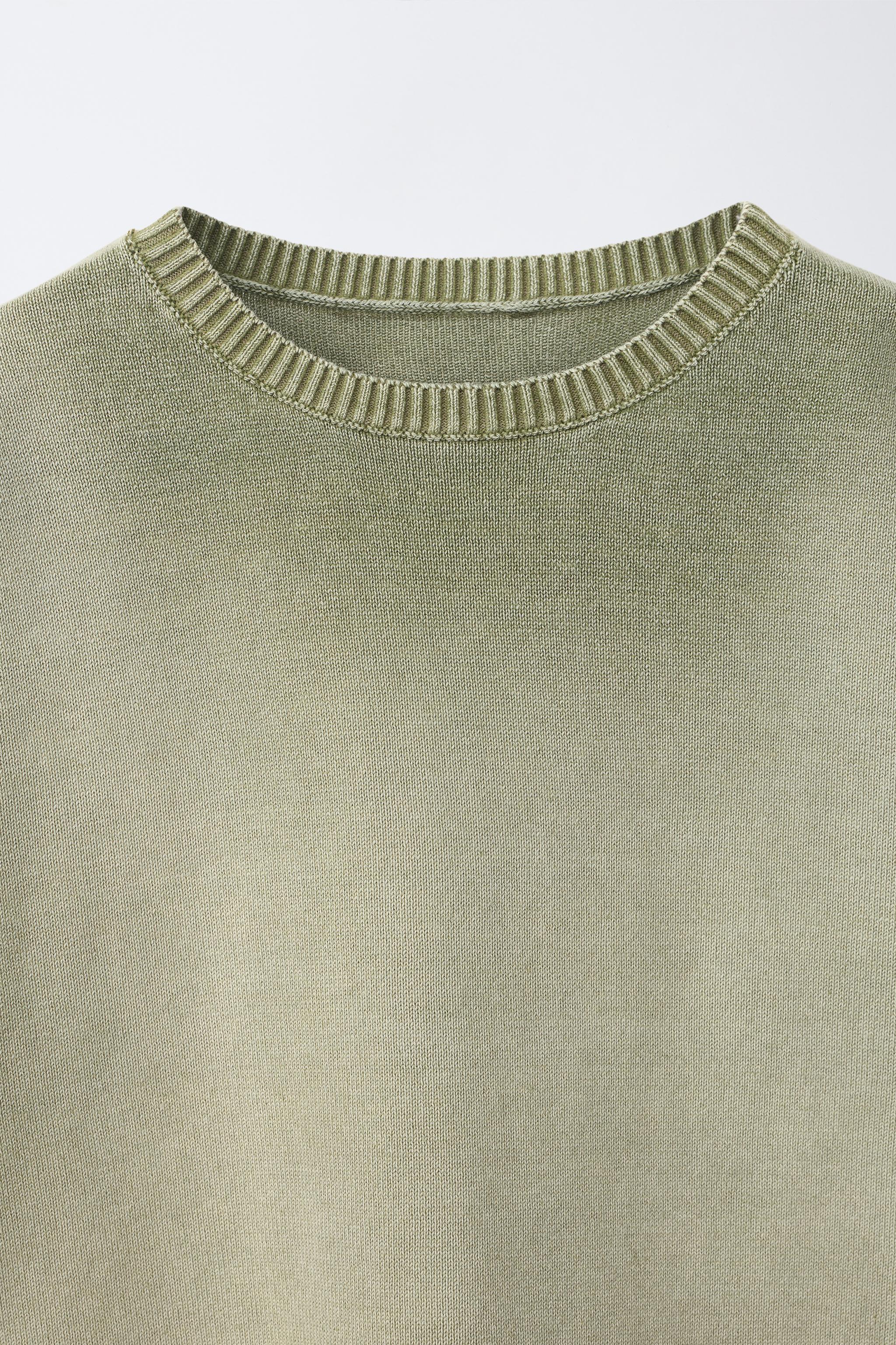 Детские футболки Zara WASHED EFFECT T-SHIRT — фото 3