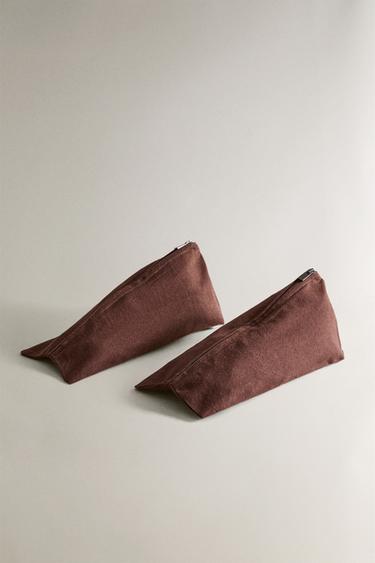 SHOE STORAGE BAG (PACK OF 2) - Brown by Zara - Image 1