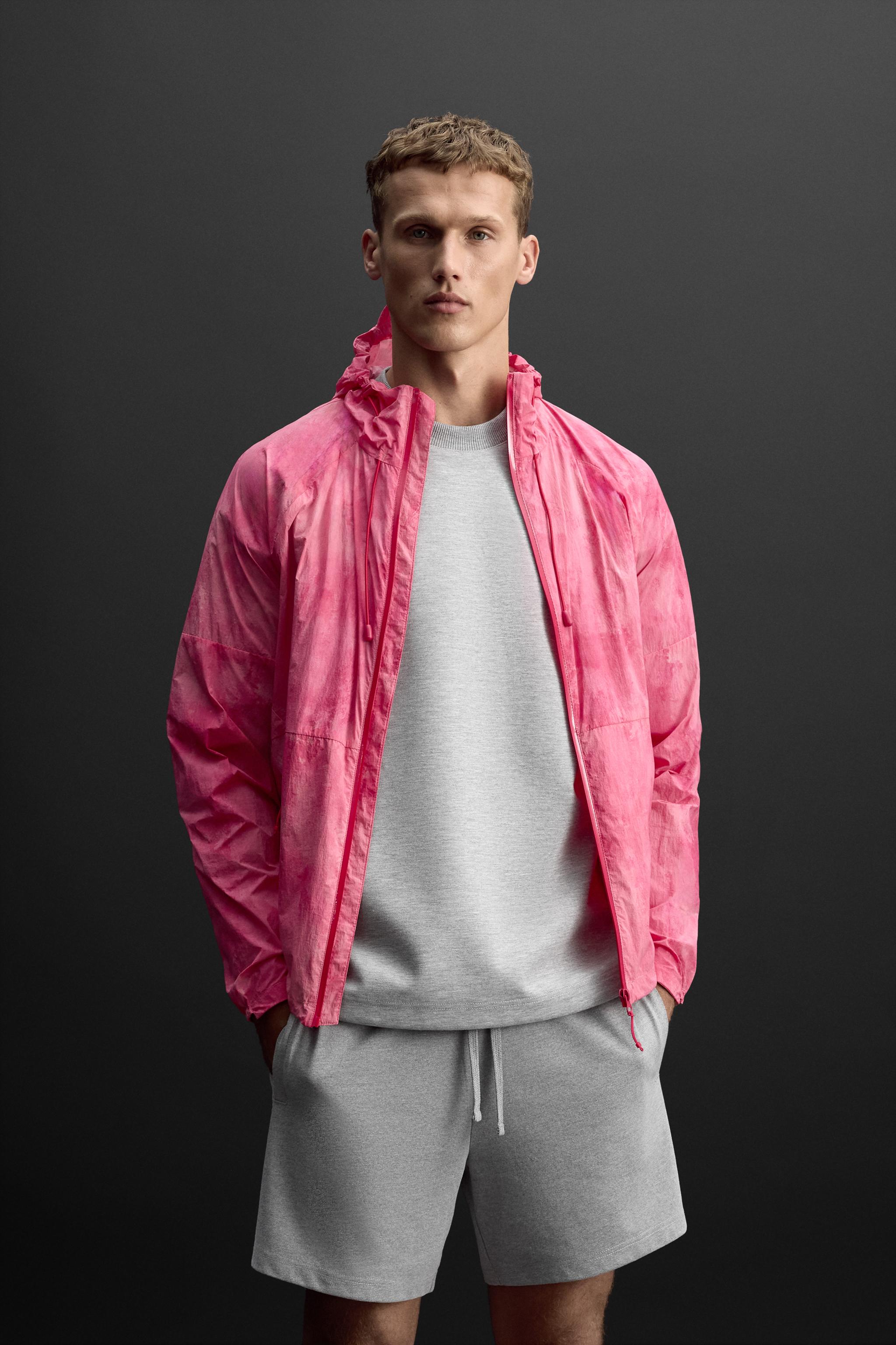 Adidas originals woven jacket zara best sale