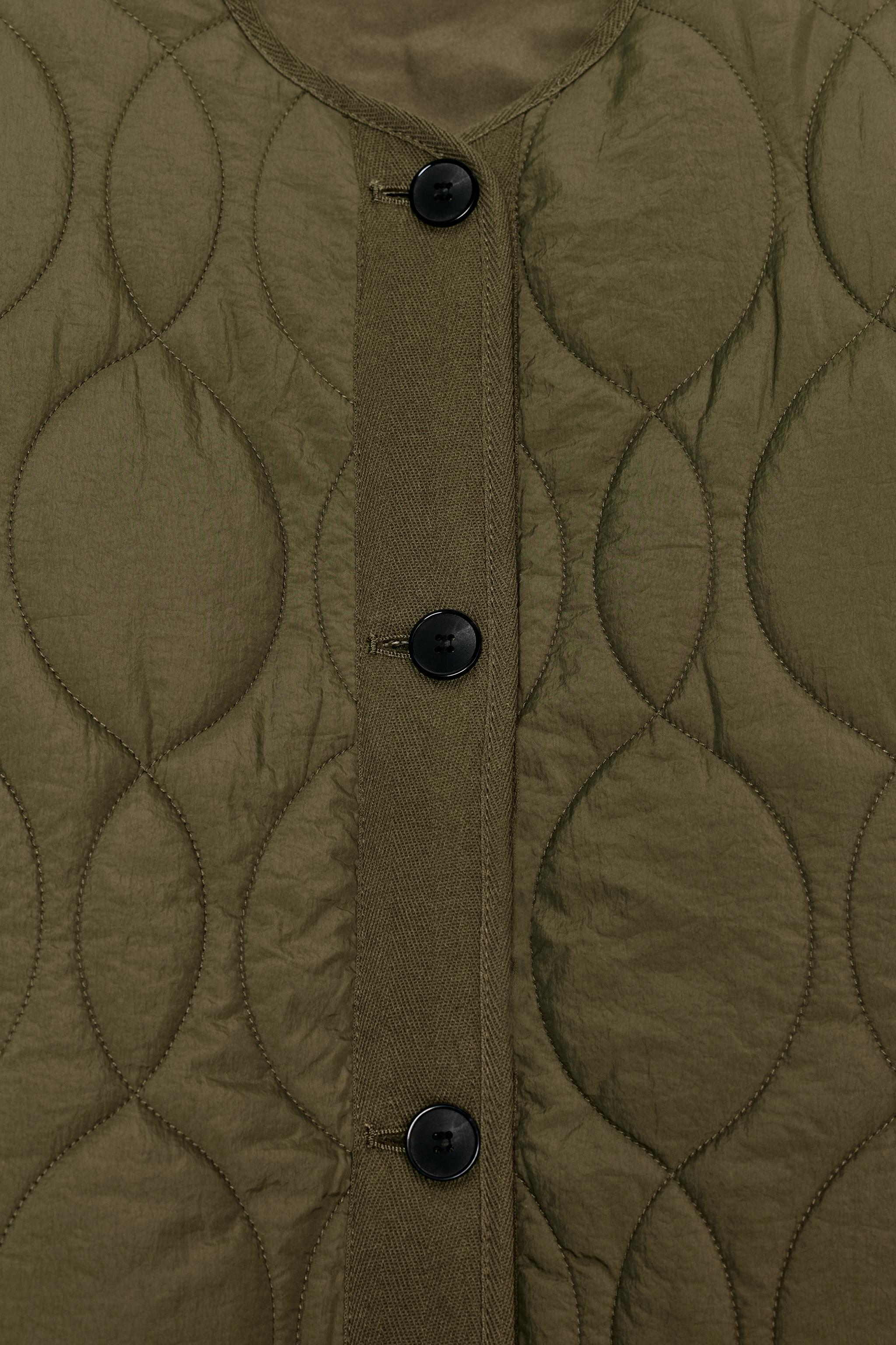 BLOUSON COURT MATELASSÉ