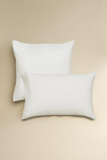 FUNDA ALMOHADA ALGODÓN PERCAL (500 HILOS) - Blanco de Zara
