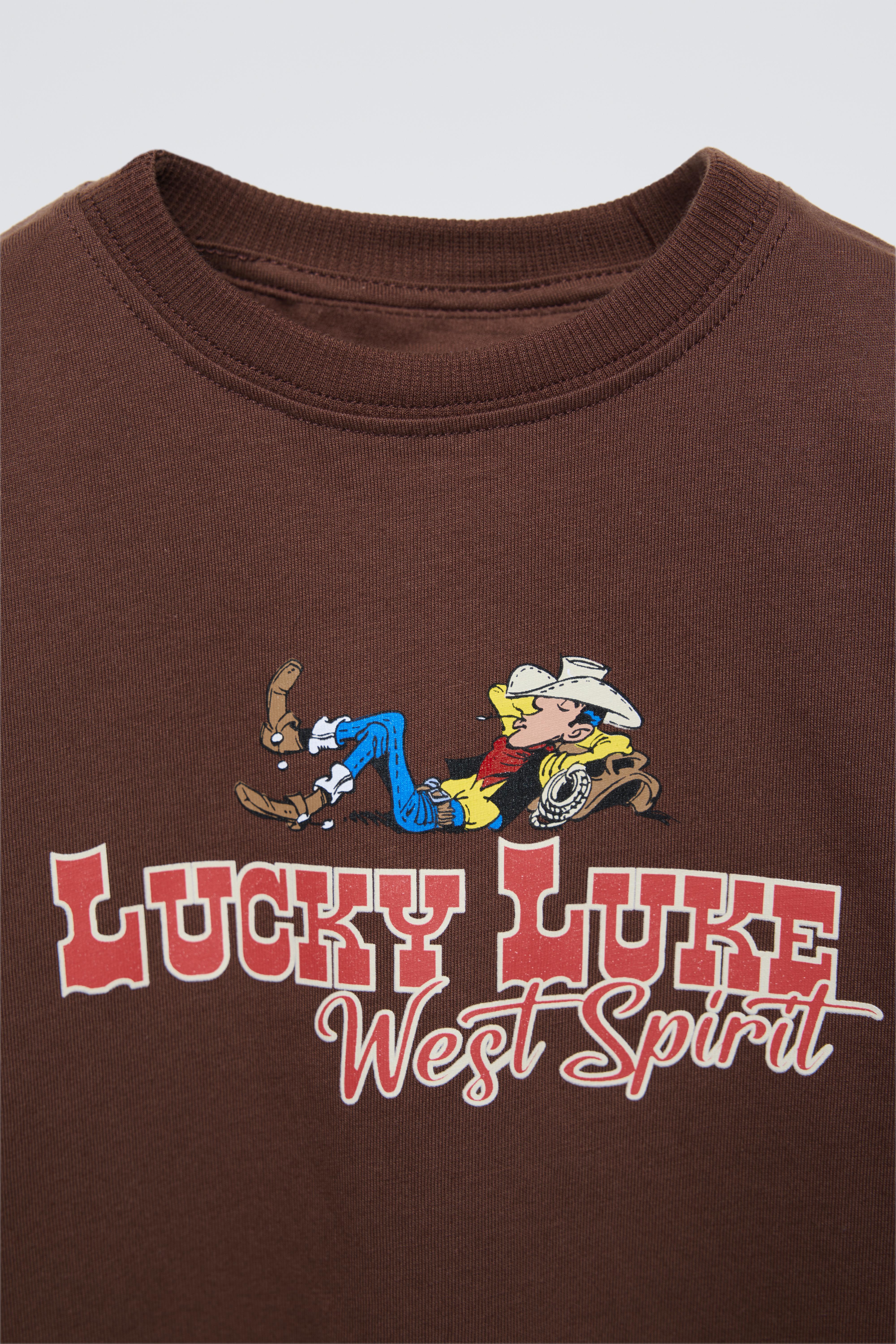 LUCKY LUKE © T-SHIRT - Brown | ZARA New Zealand