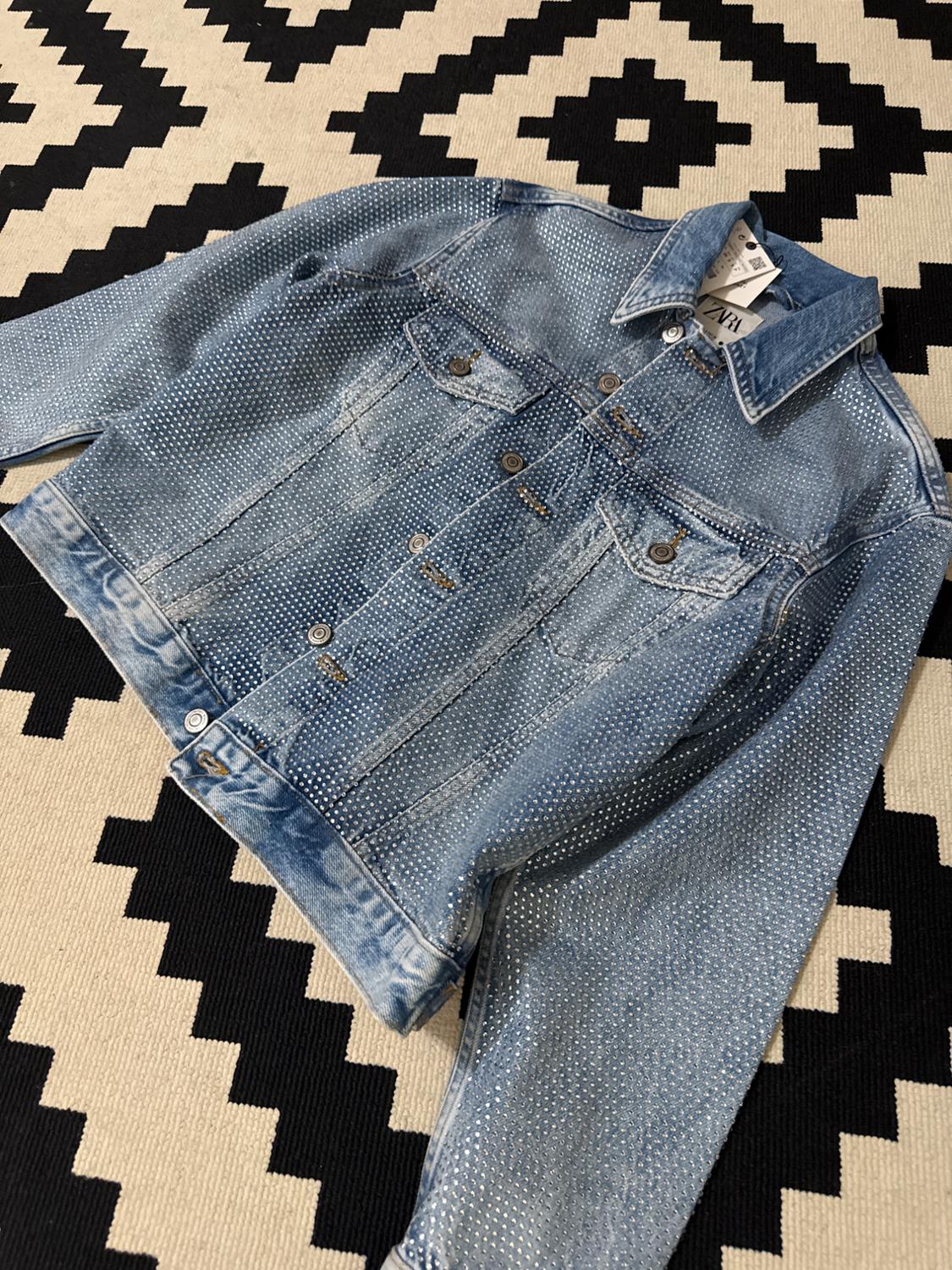 ZW CAZADORA DENIM BRILLOS - Image 4