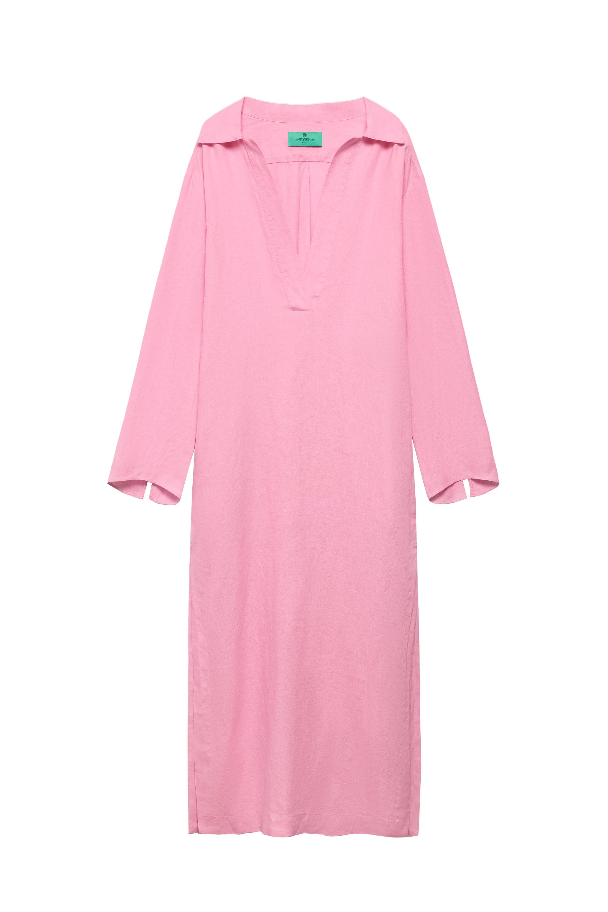 Women's Pink Dresses | ZARA United States Women's Pink Dresses | ZARA United States