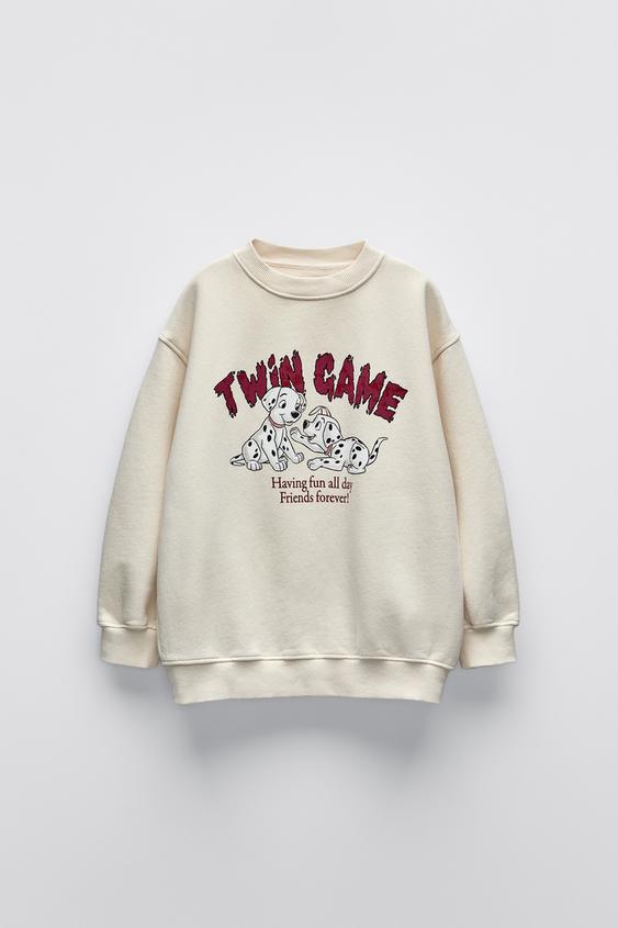 101 DALMATIANS © DISNEY SWEATSHIRT Ecru ZARA Canada