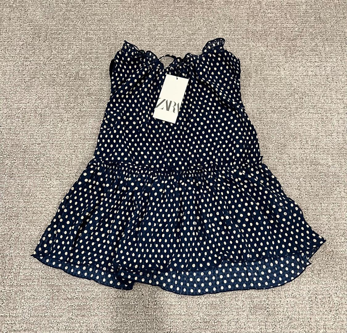 POLKA DOT PRINT TOP