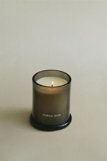 (150 G) BOUGIE PARFUMÉE ETERNAL MUSK - Gris de Zara - Image 5
