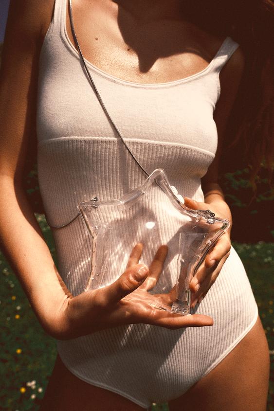 SAC MINAUDIÈRE ÉTOILE - Transparent de Zara - Image 0