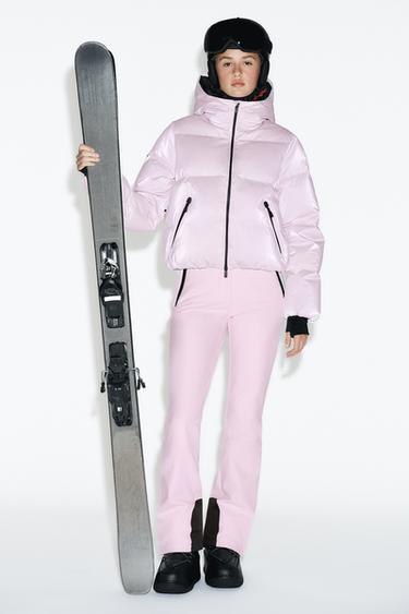 Zara FLARE WATER RESISTANT WINDPROOF RECCO® TECHNOLOGY SKI COLLECTION PANTS - Pink