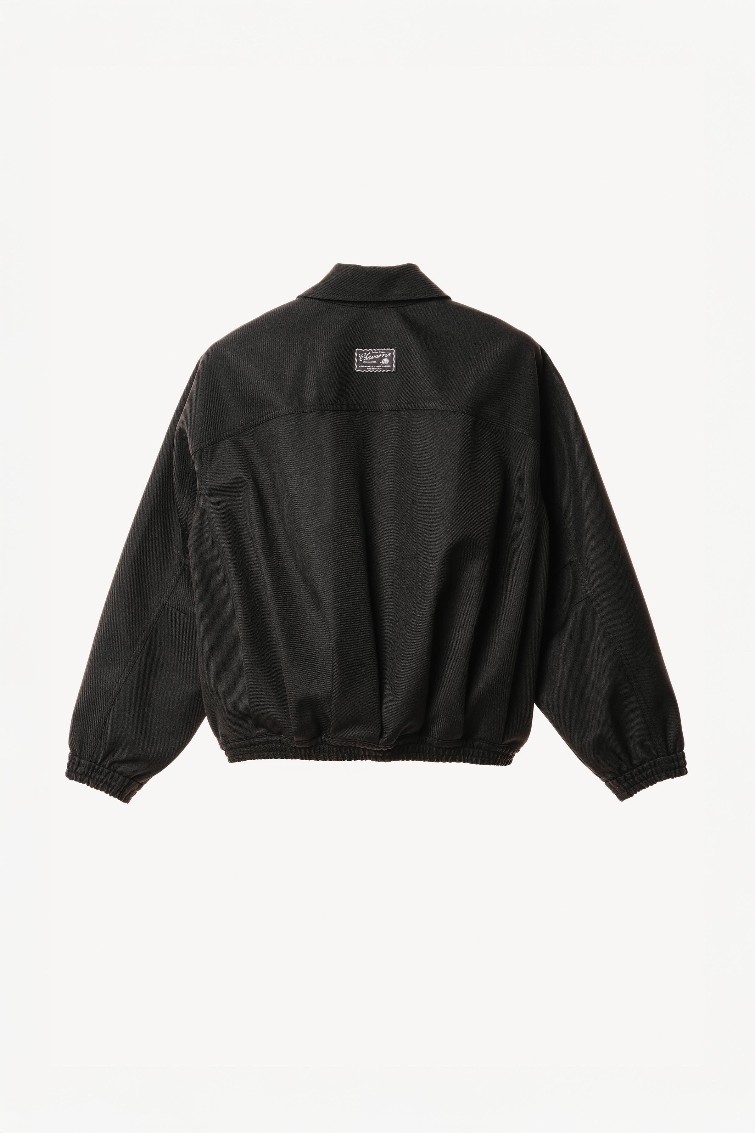 Willy chavaria x Zara テクスチャーボンバージャケット WILLY CHAVARRIA X ZARA テクスチャーボンバージャケット - ブラック