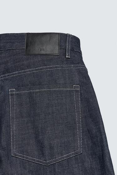 JEANS BALLOON FIT - Bleu marine / Blanc de Zara - Image 9