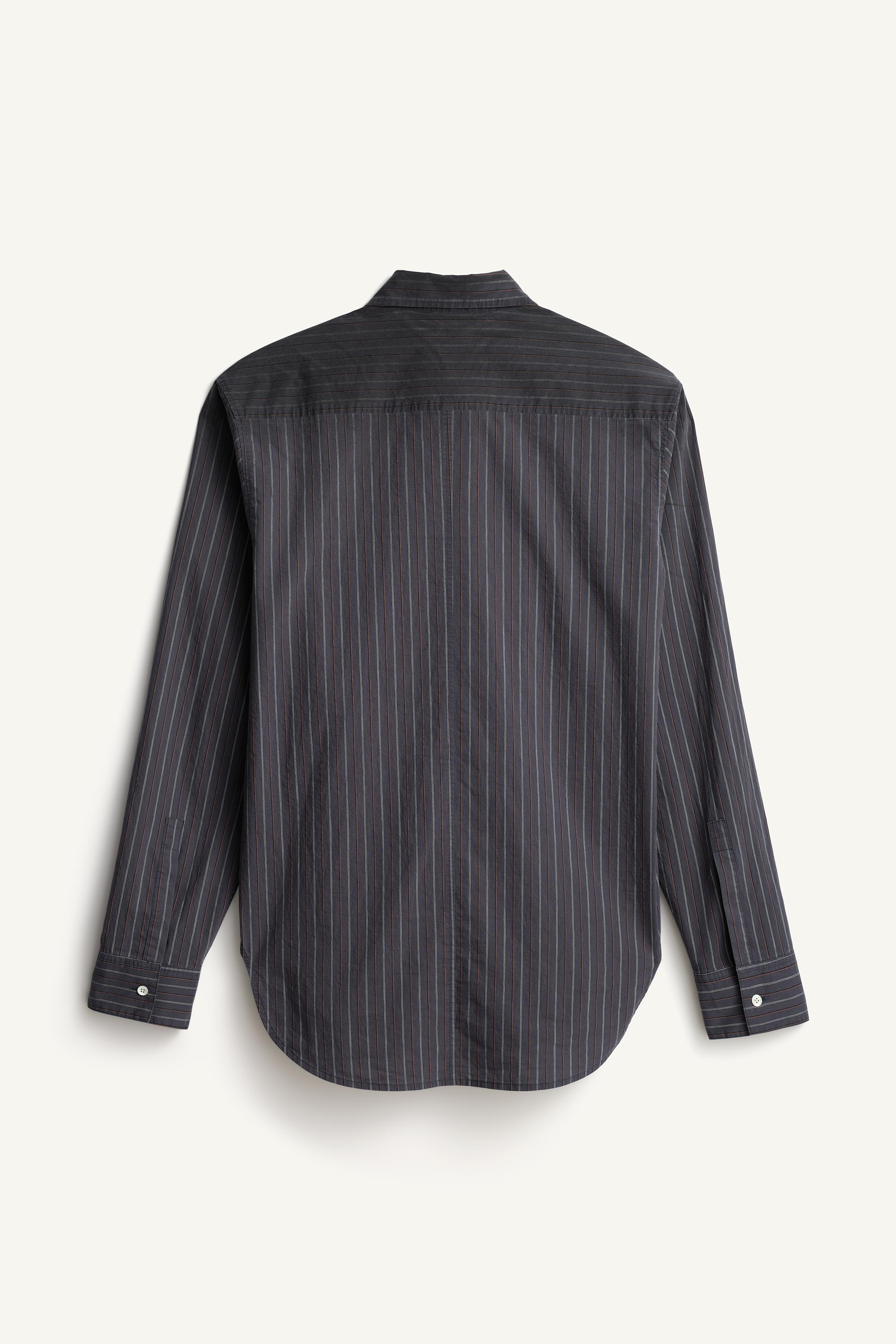 CHEMISE COUPE DÉCONTRACTÉE À RAYURES