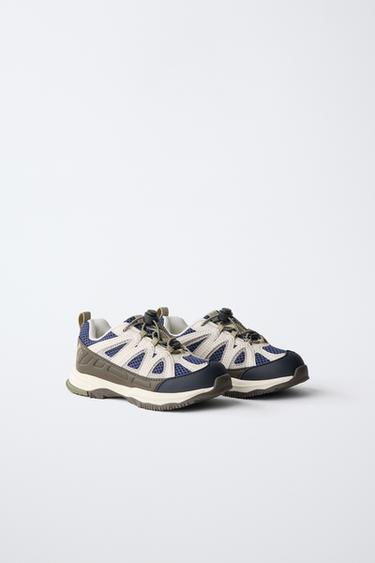 TECHNICAL MESH SNEAKERS — Multi-color 2