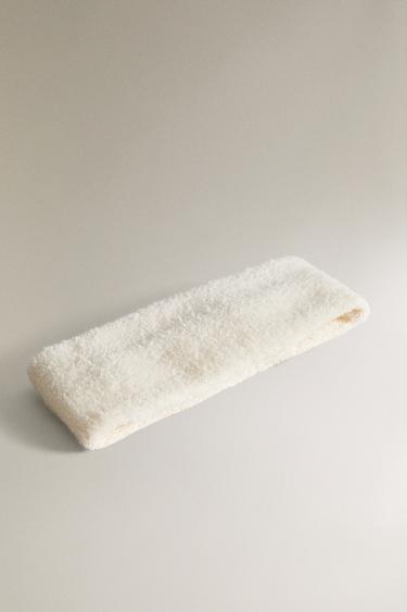 ABSORBENT COTTON HEADBAND — Ivory 2