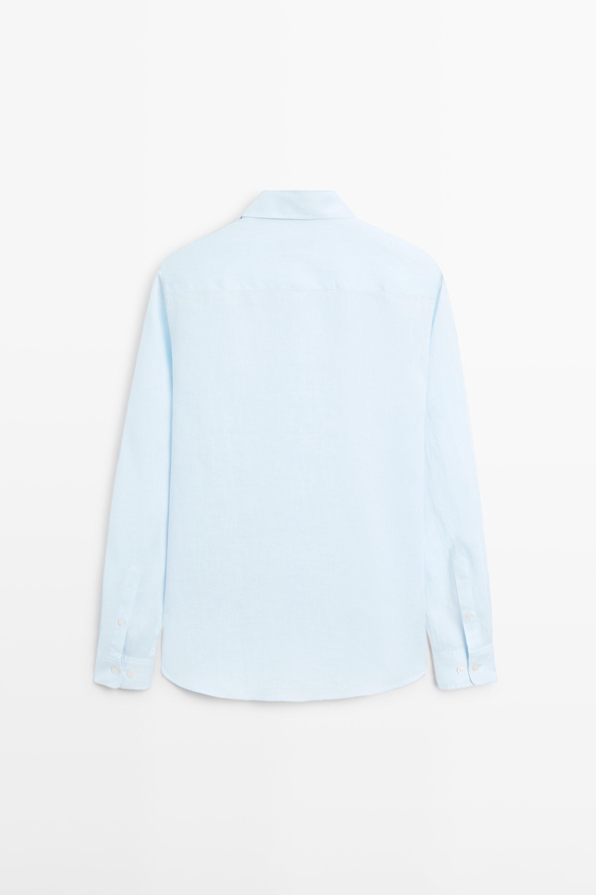 Chemise 100 % lin regular fit