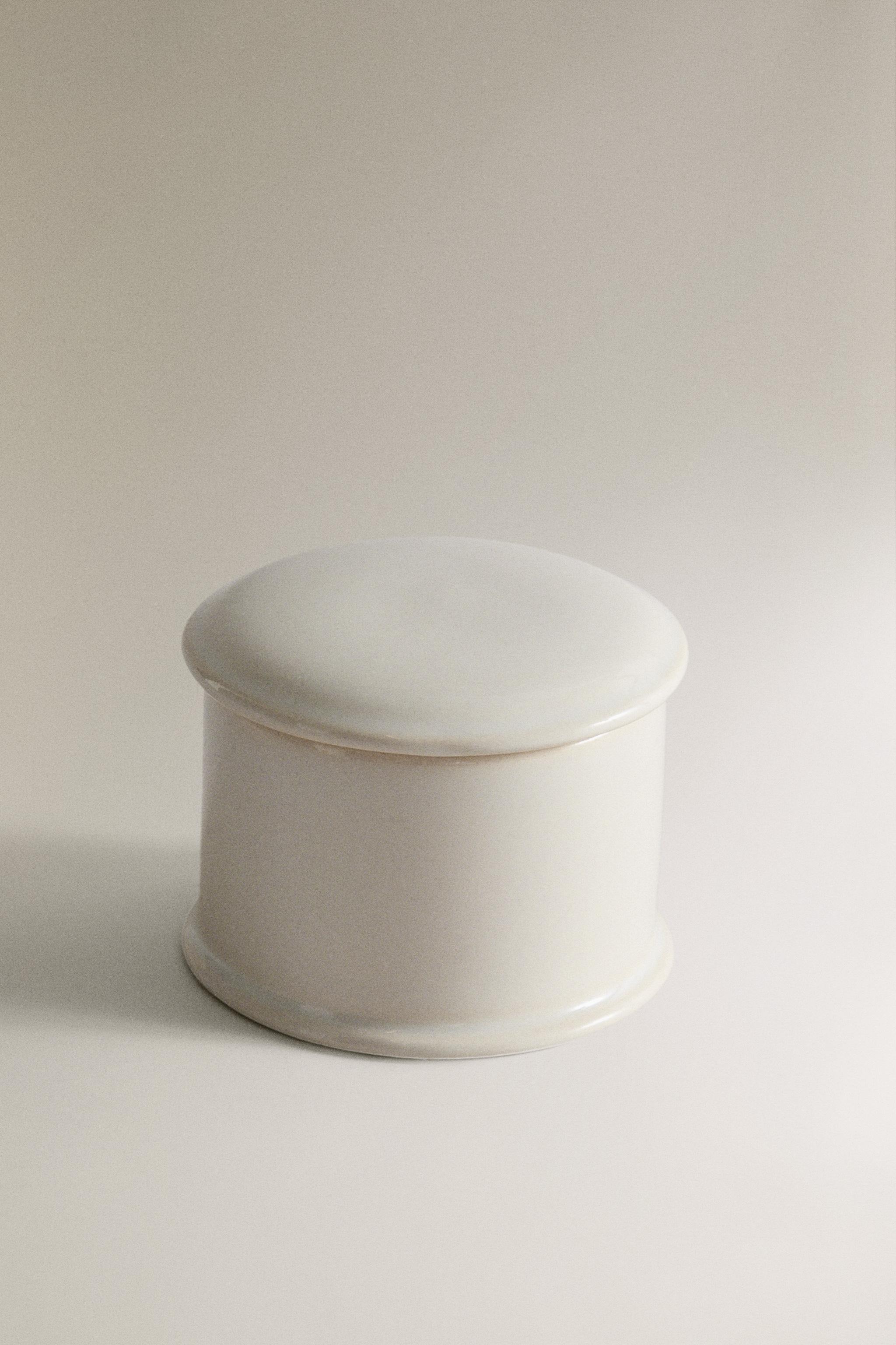 ホワイトセラミックボックス - エクリュ | ZARA Japan / 日本