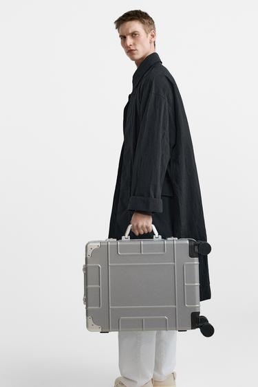 TRAVEL SUITCASE - Silver by Zara - Image 1