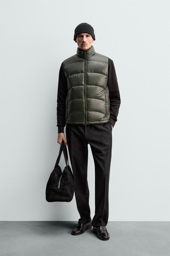 80% DOWN - 20% FEATHER WATER REPELLENT QUILTED VEST ORIGINS