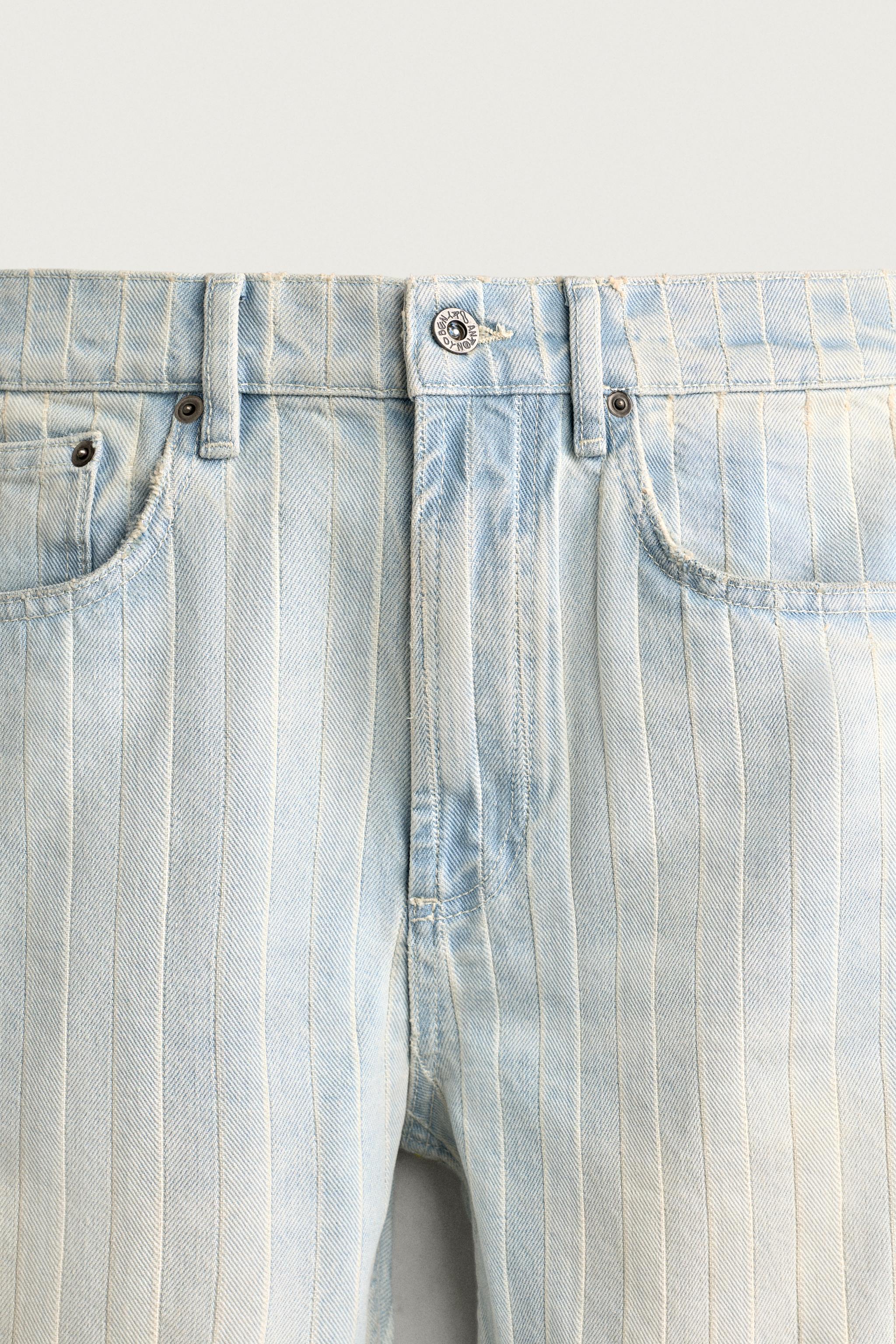 Zara STRAIGHT FIT ESPİGA JEAN görsel 3