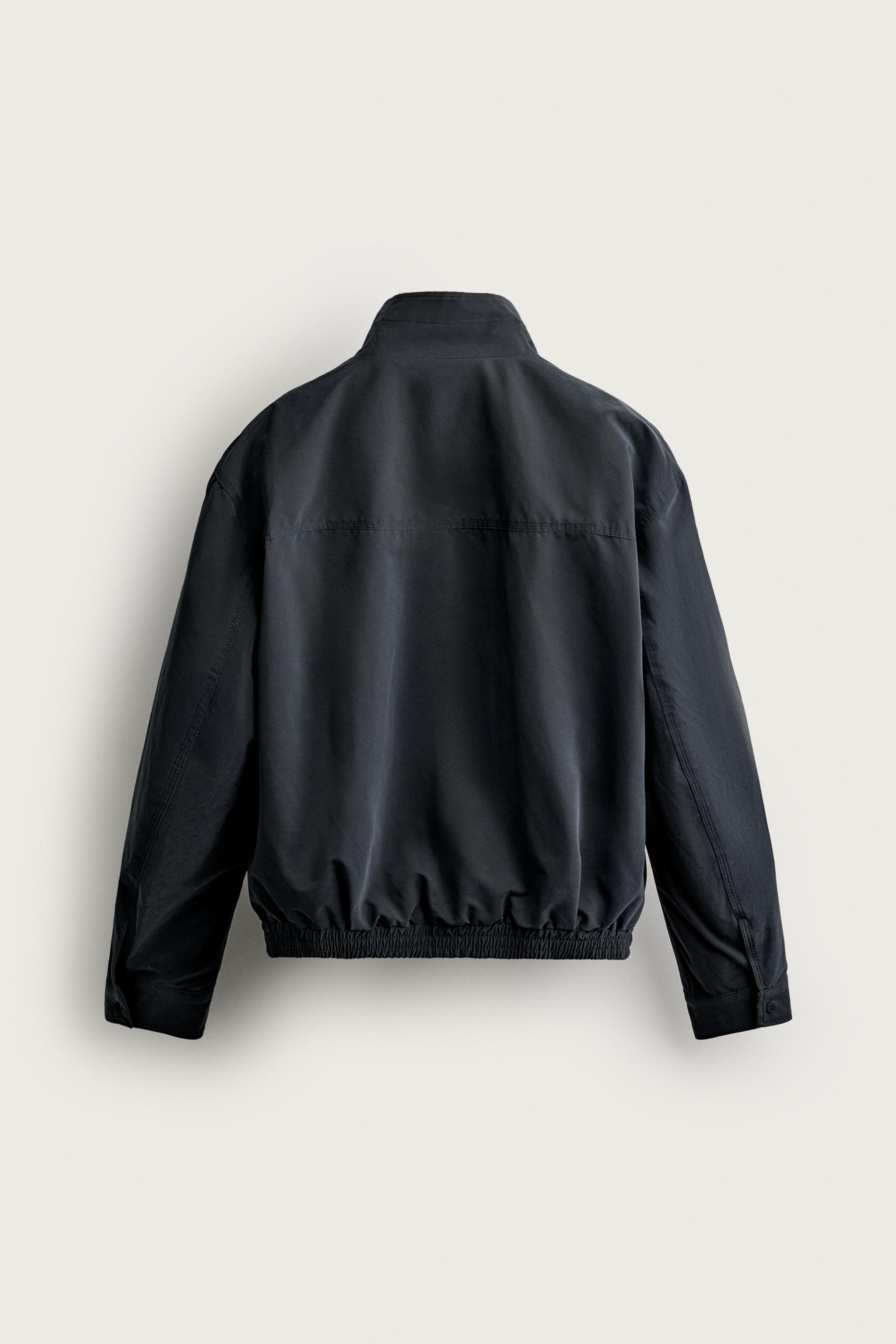 Мужские куртки Zara WATER-REPELLENT LIGHTWEIGHT TECHNICAL JACKET — фото 8
