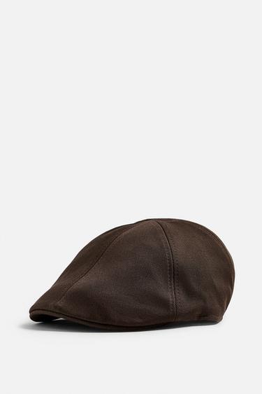 BARETT MIT STRUKTURMUSTER - Braun von Zara - Bild 0