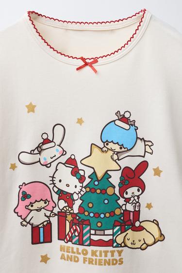 6-14 ANS/ PYJAMA HELLO KITTY AND FRIENDS © SANRIO - Rouge de Zara - Image 5